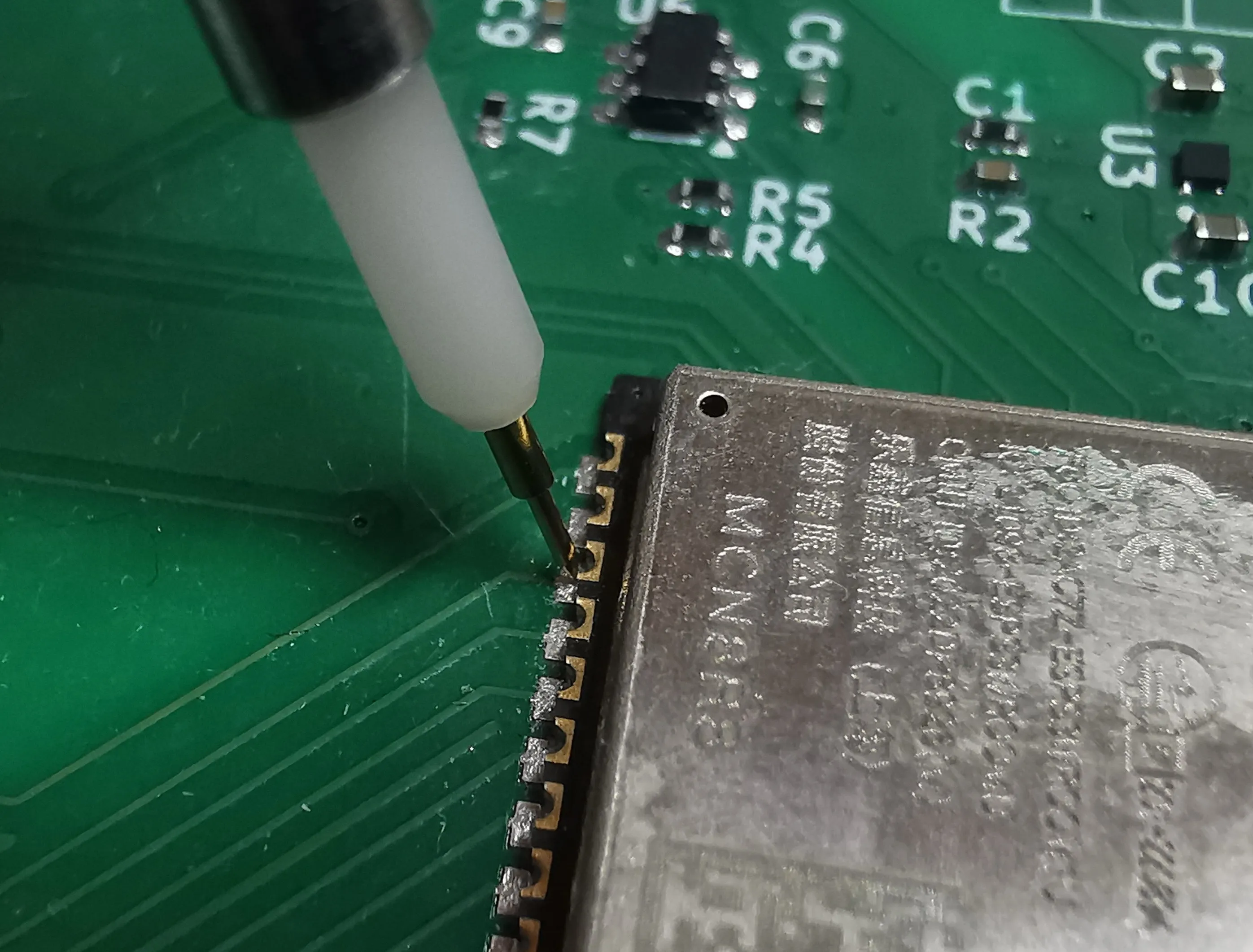 Probing the PCB