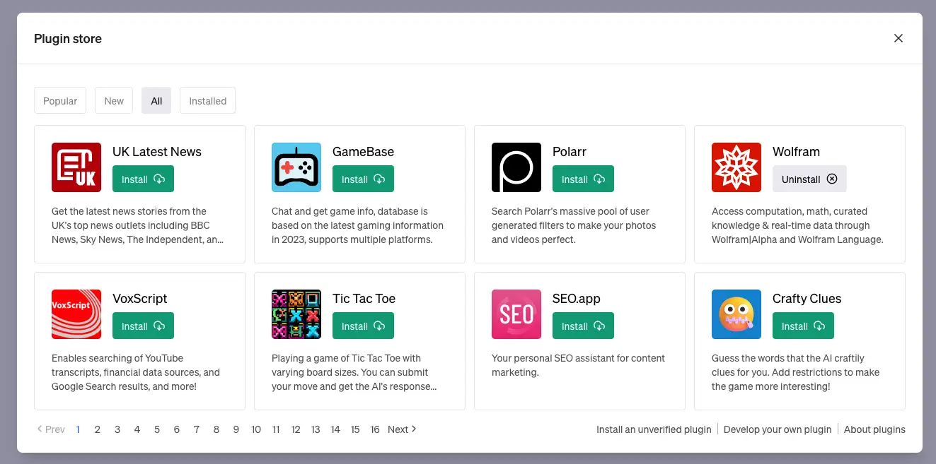 ChatGPT Plugins