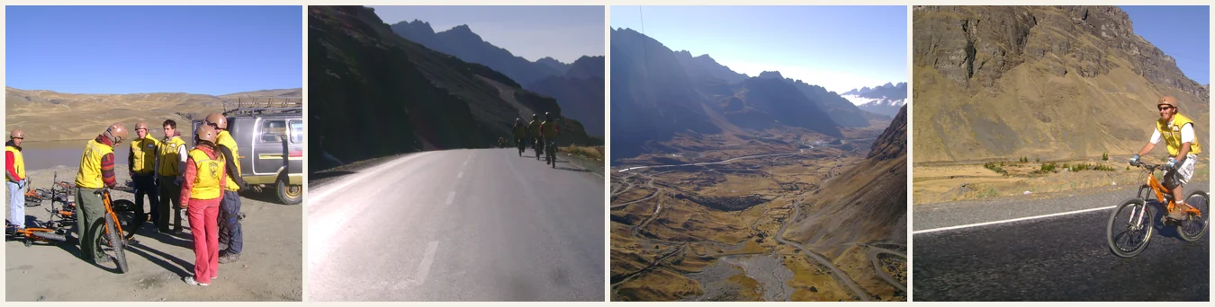 The Death Road, from the tour company's own CD