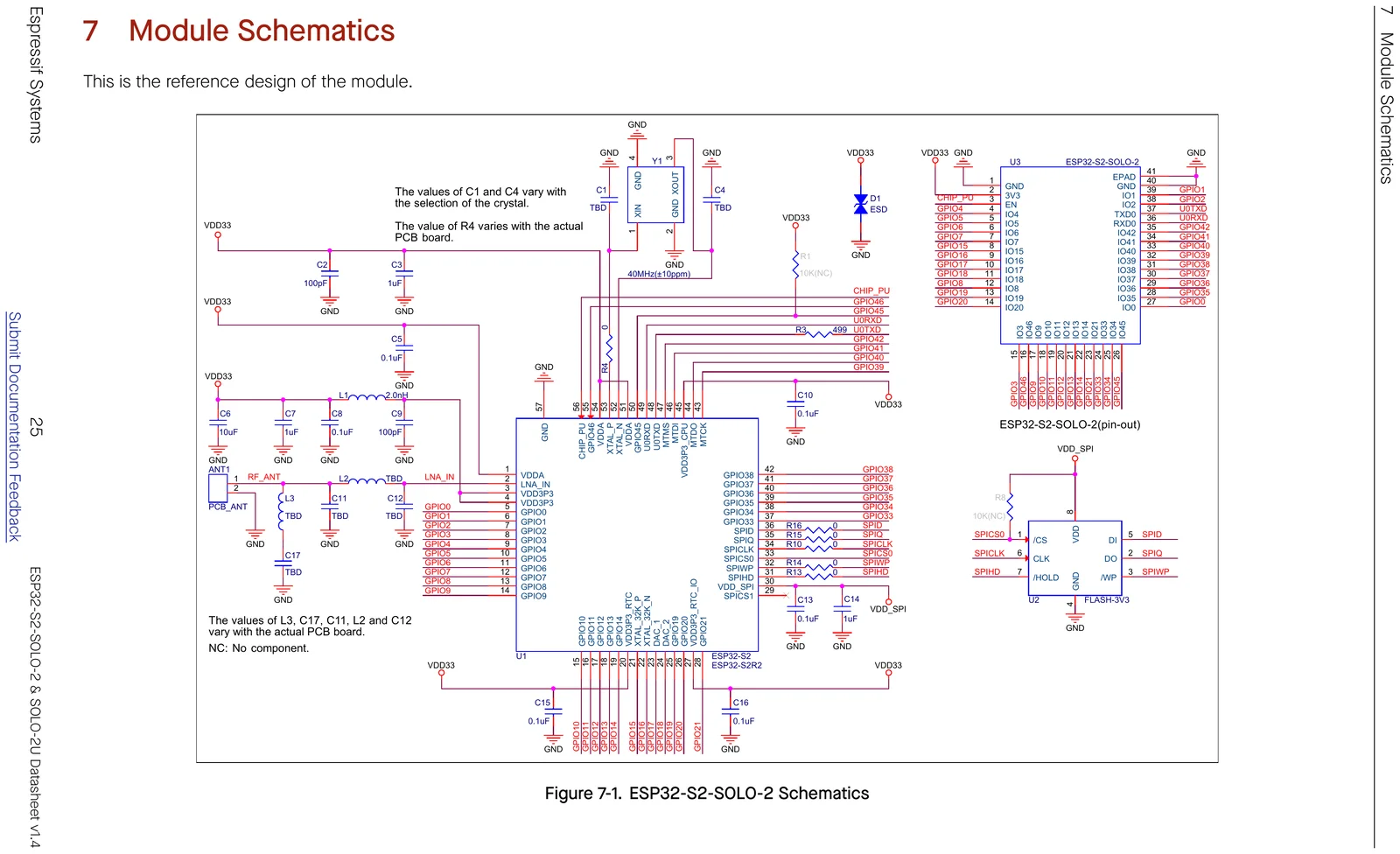 ESP32-S2-SOLO-2 module reference-design schematic