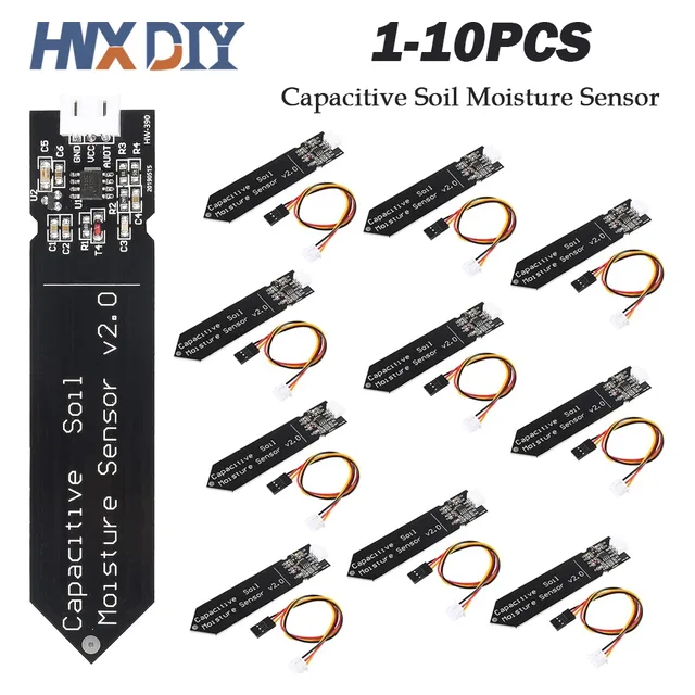 Capacitive soil moisture v1.2/v2.0 sensor module