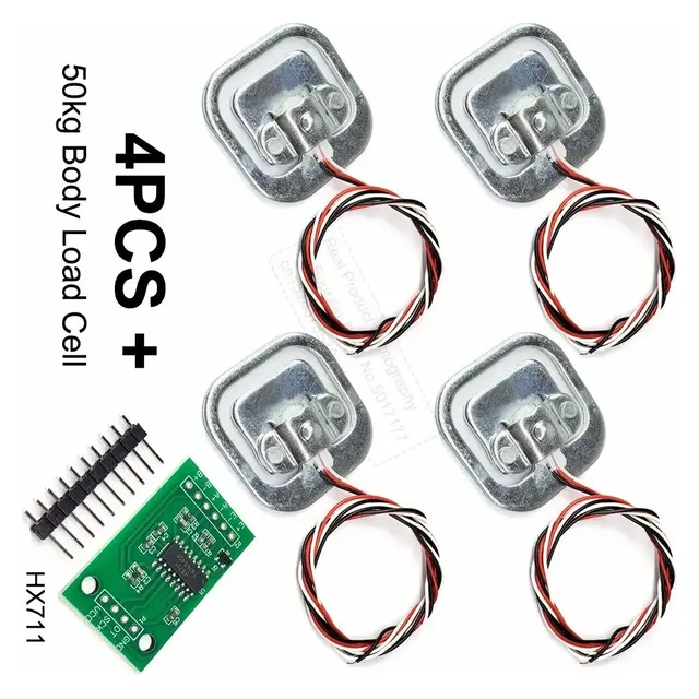HX711 + load cells sensor module